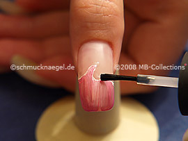 Clear nail lacquer