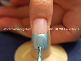 Nail art pen in the colour turquoise