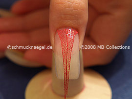 Skeleton leaf and tweezers