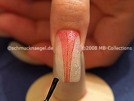 Clear nail lacquer