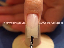 Clear nail lacquer