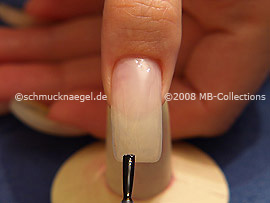 Clear nail lacquer