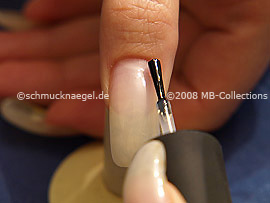 Clear nail lacquer