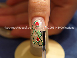 Clear nail lacquer