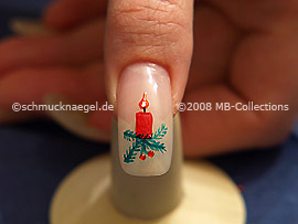 Christmas motif 8 - Nail art motif 148