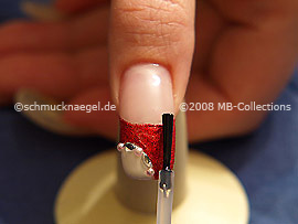 Clear nail lacquer
