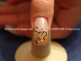 Nail art motif 154