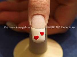 Colour gel motif 002 - Nail art 157