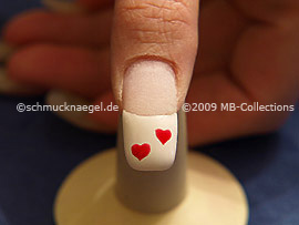 Colour gel motif 002 - Nail art 157