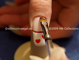 Finishing gel brush