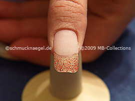 Colour gel motif 003 - Nail art 158