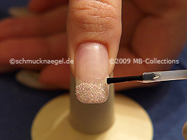 Clear nail lacquer