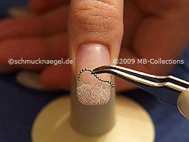 Nail art necklace