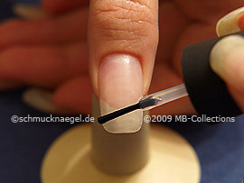 Clear nail lacquer