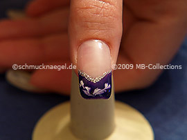 Colour gel motif 004 - Nail art 170