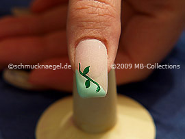 Colour gel motif 005 - Nail art 171