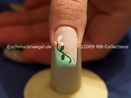 Colour gel motif 005 - Nail art 171