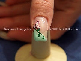 Colour gel motif 005 - Nail art 171