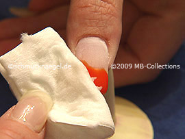 Pad and the gel cleanser to remove sticky gel residues