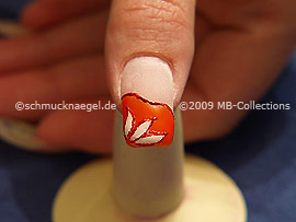 Colour gel motif 006 - Nail art 172