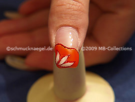 Colour gel motif 006 - Nail art 172