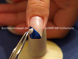 Mussel and the tweezers