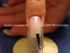 Clear nail lacquer