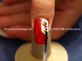 Clear nail lacquer