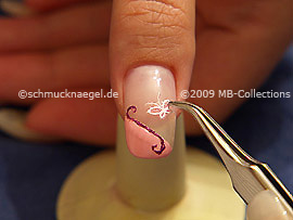 3-D butterfly nail sticker