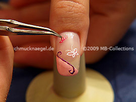 3-D butterfly nail sticker