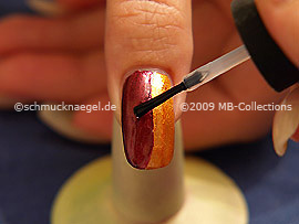 Clear nail lacquer