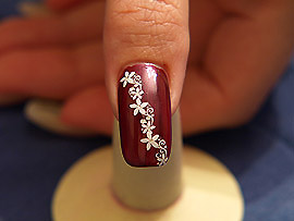 Nail art motif 185
