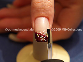 Clear nail lacquer