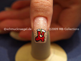 Christmas motif 11 - Nail art motif 195