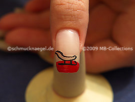 Christmas motif 14 - Nail art motif 198