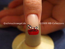 Christmas motif 14 - Nail art motif 198