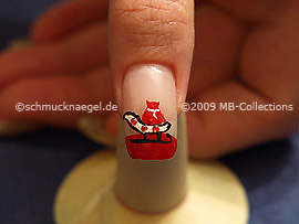Christmas motif 14 - Nail art motif 198