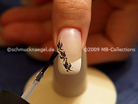 Clear nail lacquer