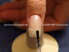 Clear nail lacquer