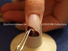 Hologram foil and the tweezers
