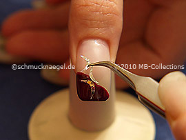 Hologram foil and the tweezers