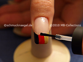 Clear nail lacquer
