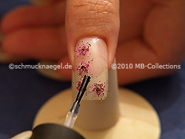 Clear nail lacquer