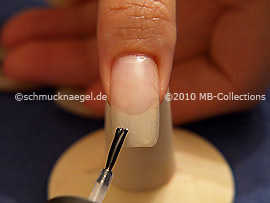 Clear nail lacquer
