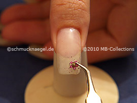 Dried flowers and the tweezers