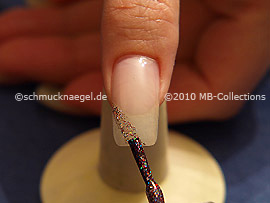 Nail lacquer in multi-Glitter