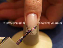 Nail lacquer in multi-Glitter