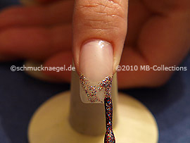 Nail lacquer in multi-Glitter