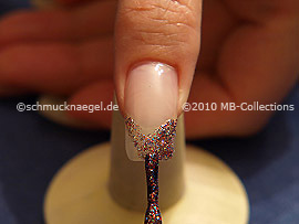 Nail lacquer in multi-Glitter