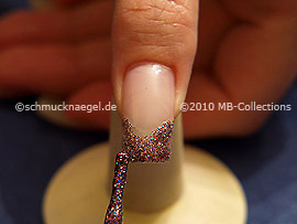 Nail lacquer in multi-Glitter